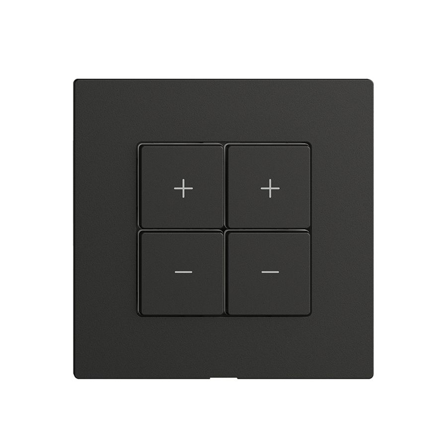 Dimmer Uni-LED 2K/4T Edue Wiser schwarz