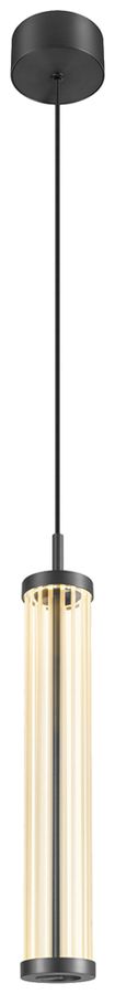 LED-Pendelleuchte SLV QUIMERA 8.2W 310lm 927…930 DIM Ø76×470mm schwarz