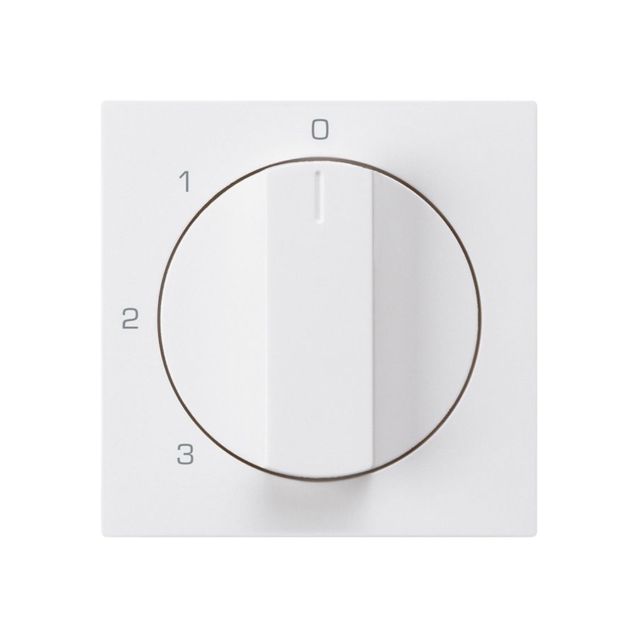 UP-Drehschalter kallysto 5/1L weiss