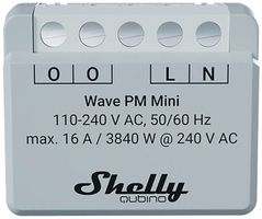 EB-RF-Schaltaktor Shelly Wave PM Mini Z-Wave 2-Kan 110…240V