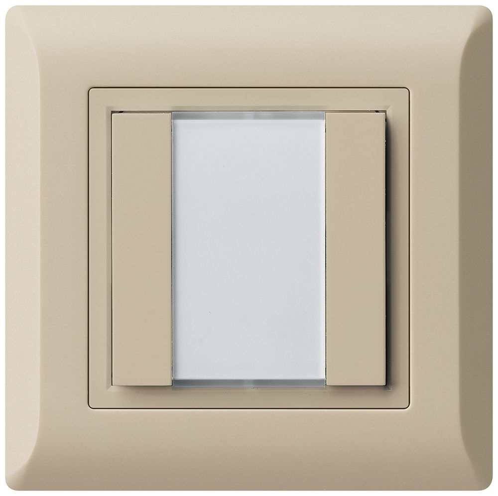 Poussoir multifonction AP kallysto.line KNX RF 2×  beige