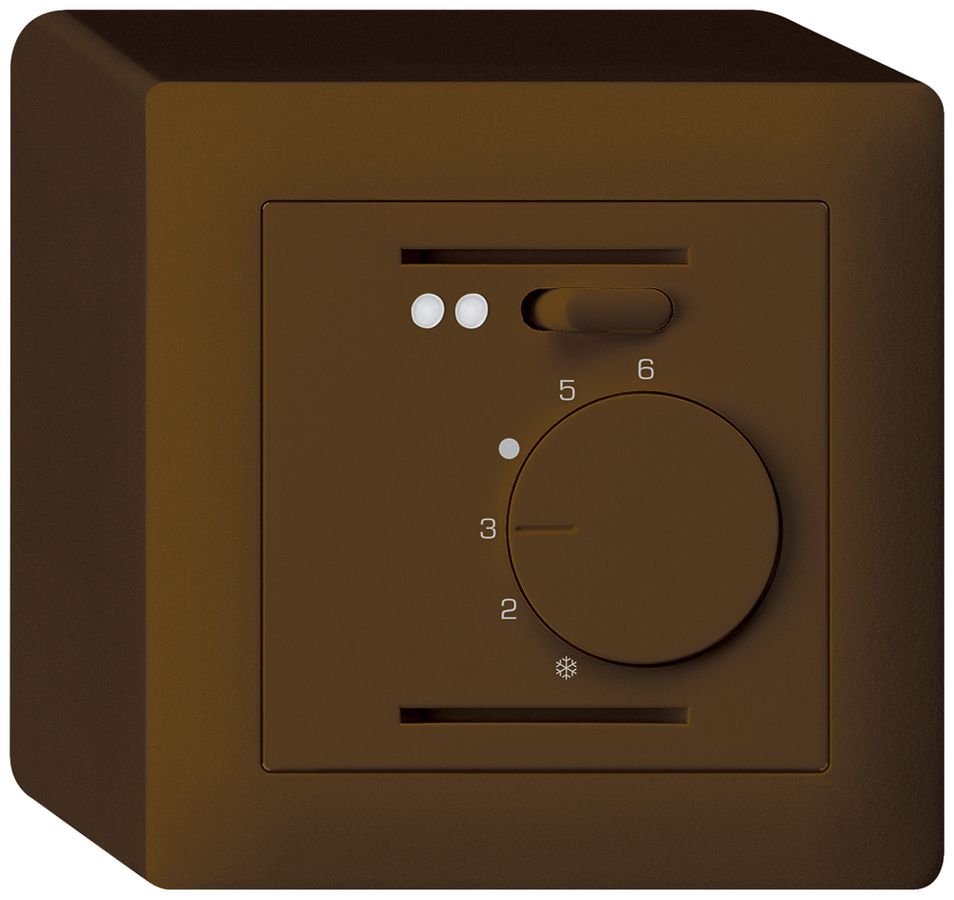 Termostato amb.AP kallysto marrone per riscaldamento pavimento