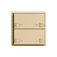 UP-Taster ZEP Universaldimmer Szene 1K/2T EDIZIOdue sand
