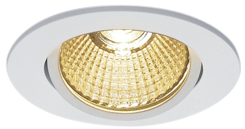 EB-LED-Deckenleuchte SLV NEW TRIA 68 ROUND 11W 800lm 2700K EB-Ø68mm weiss