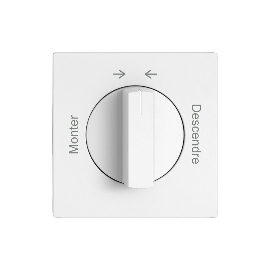 Montageset EDIZIO.liv SNAPFIX® f.Schwenktaster m.Griff Mont.→ ← Desc.ws