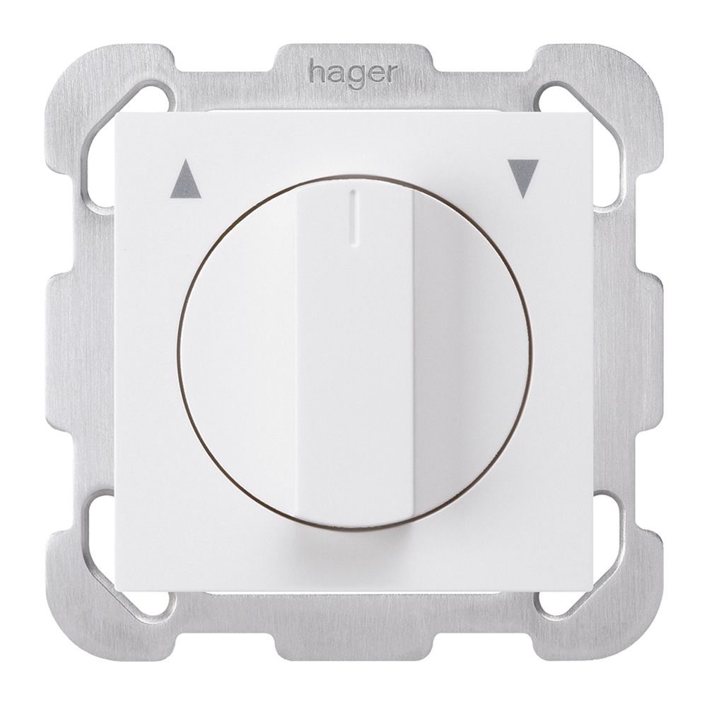 UP-Storendrehschalter/taster umschaltbar kallysto weiss