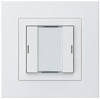 UP-Taster kallysto.pro KNX 2×RGB LED s/e-link weiss