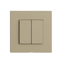 Nebenstelle 2K/2T zu Druckschalter Edue Wiser sand