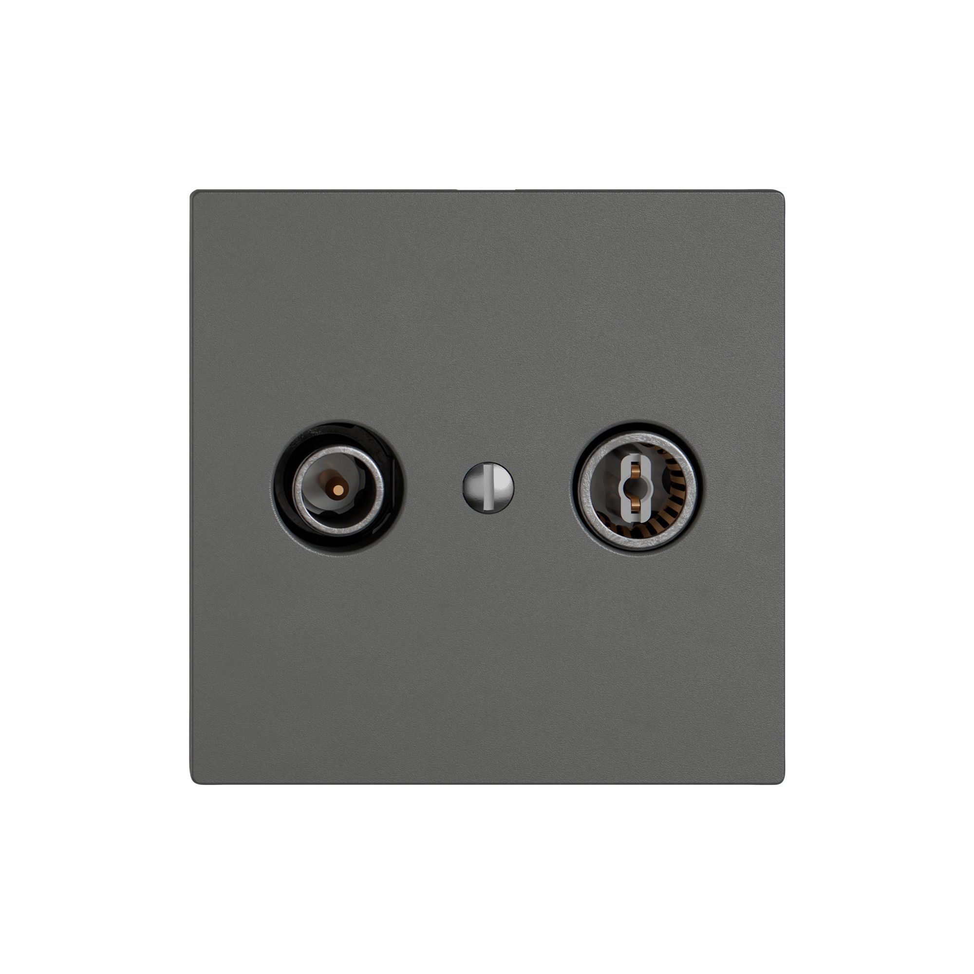 Prise antenne TV-R EDIZIO.liv SNAPFIX® prise de passage 19dB grf