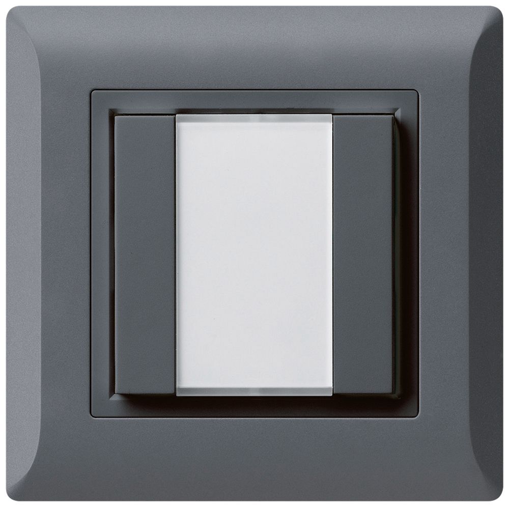 UP-Universaltaster 2×kallysto.line ohne LED anthrazit