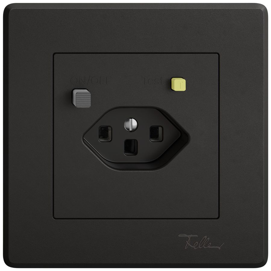 UP-Steckdose FI EDIZIO.liv  1×T23 sz