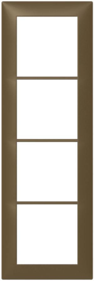 Abdeckrahmen SIDUS 4×1 Ti