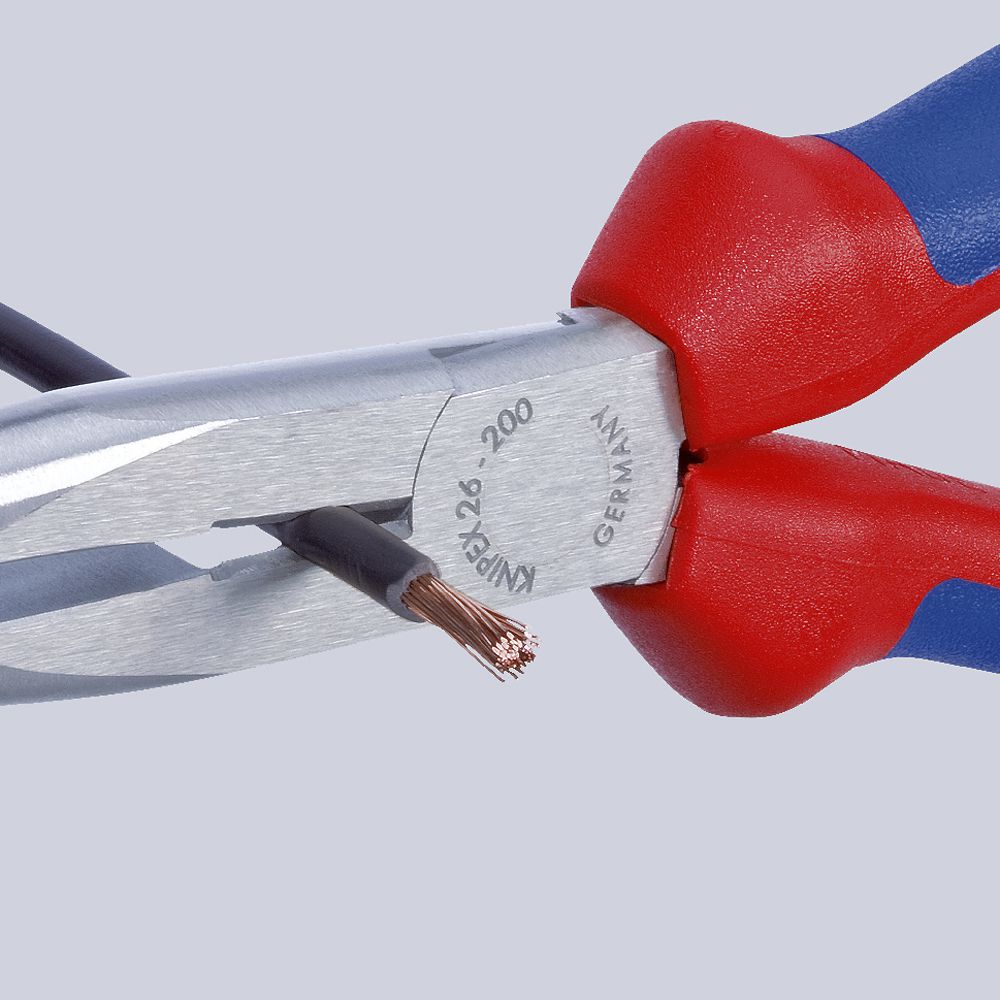 Telefonzange KNIPEX mit Schneidevorrichtung gerade 200mm