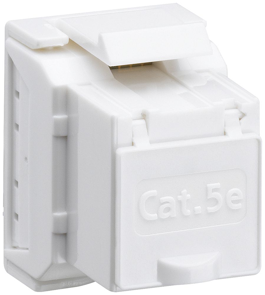 RJ45-Modul Hager HMS Kat.5e U, Keystone