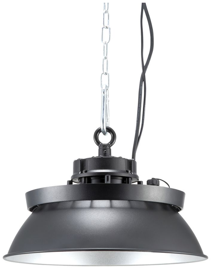 Paralume Sylvania Alu Shade Black Aluminium 375×100mm nero