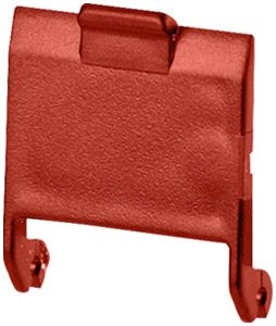 Staubschutzklappe H-LINE M, für Anschlussmodul, rot, 10 Stück