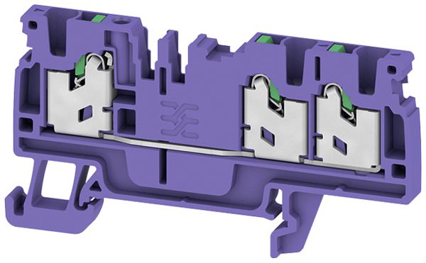 Borne de passage joignable WM S3C 2.5mm² 24A 800V ressort 3×1 DIN35 vi