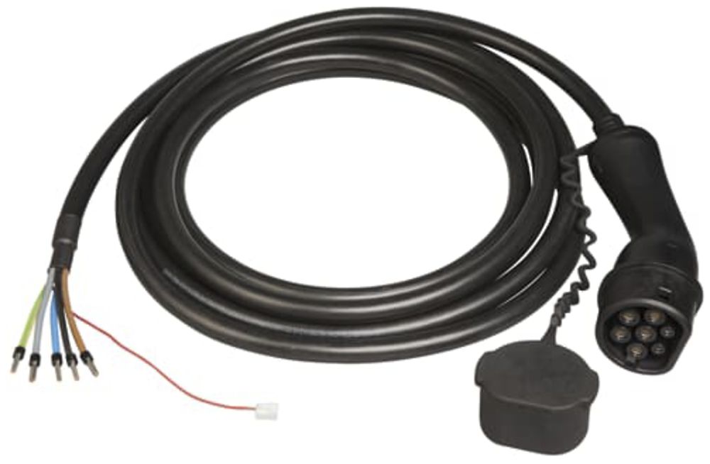 Câble de charge AC ABB Terra pour E-Auto Mode 3 T2+libre 16A 3L 5m 400V noir