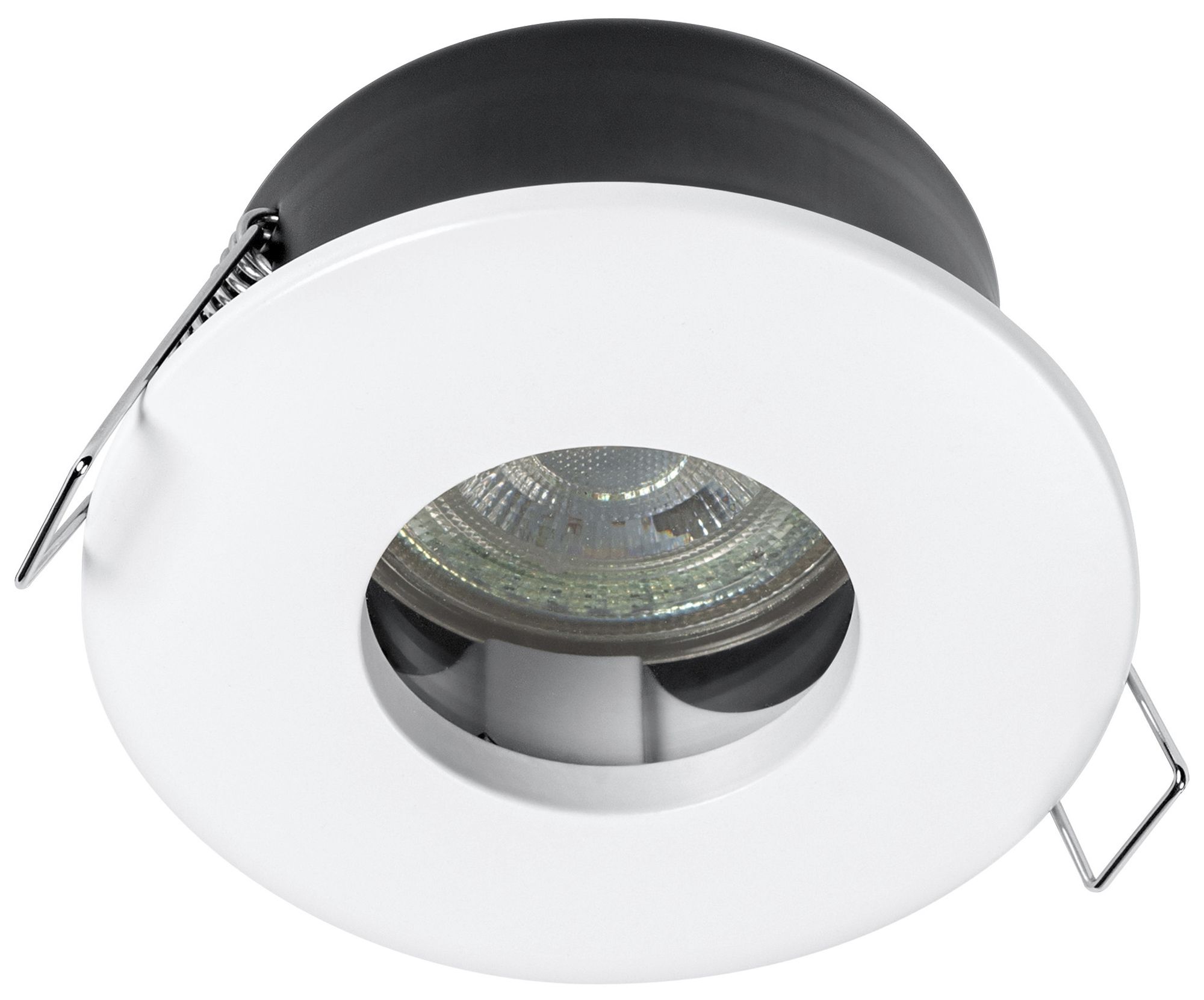 EB-LED-Downlight LDV SP SET GU10 4.3W 350lm 2700K IP65 weiss