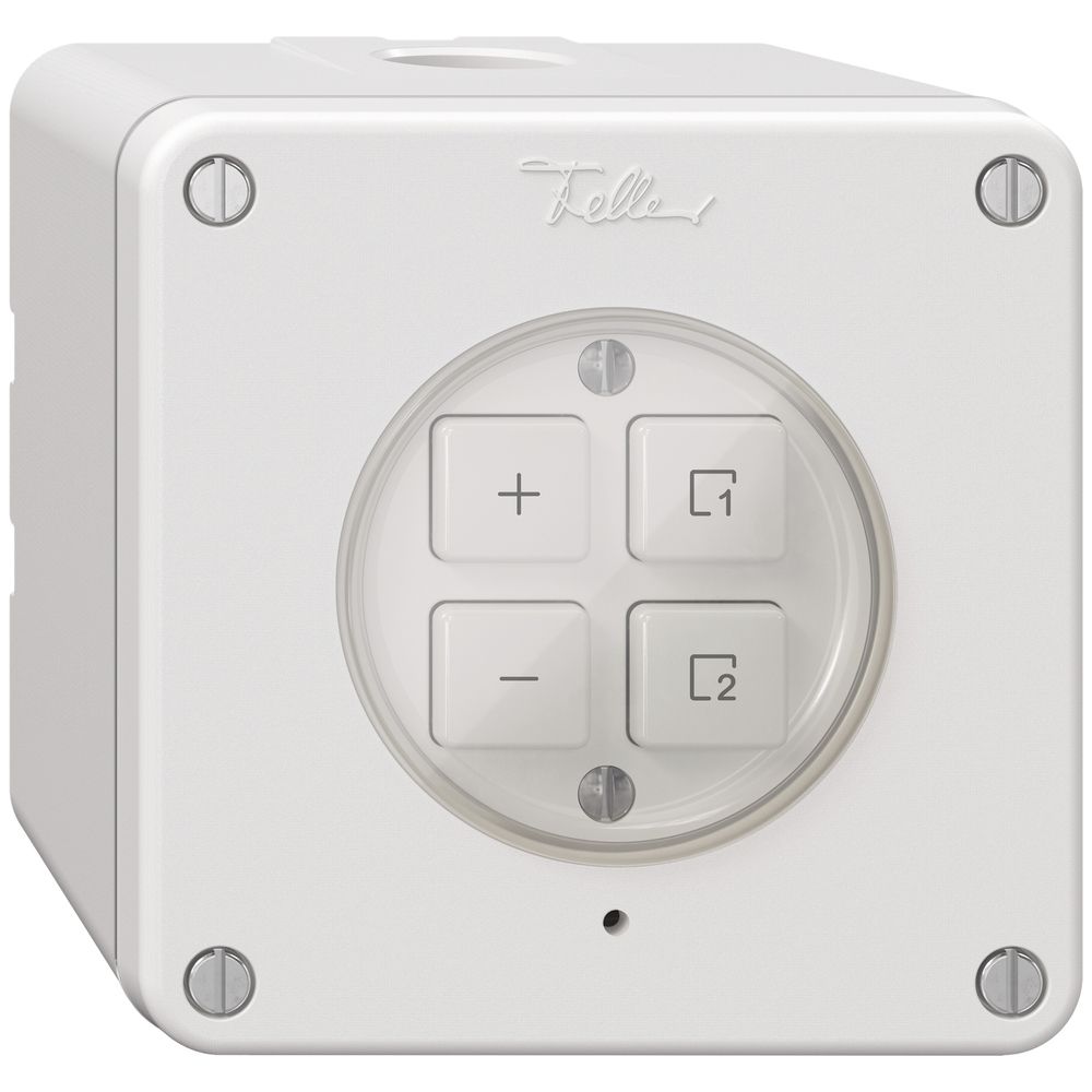 AP-Dimmer Uni-LED 1K/4T Szene NEVO Wiser weiss