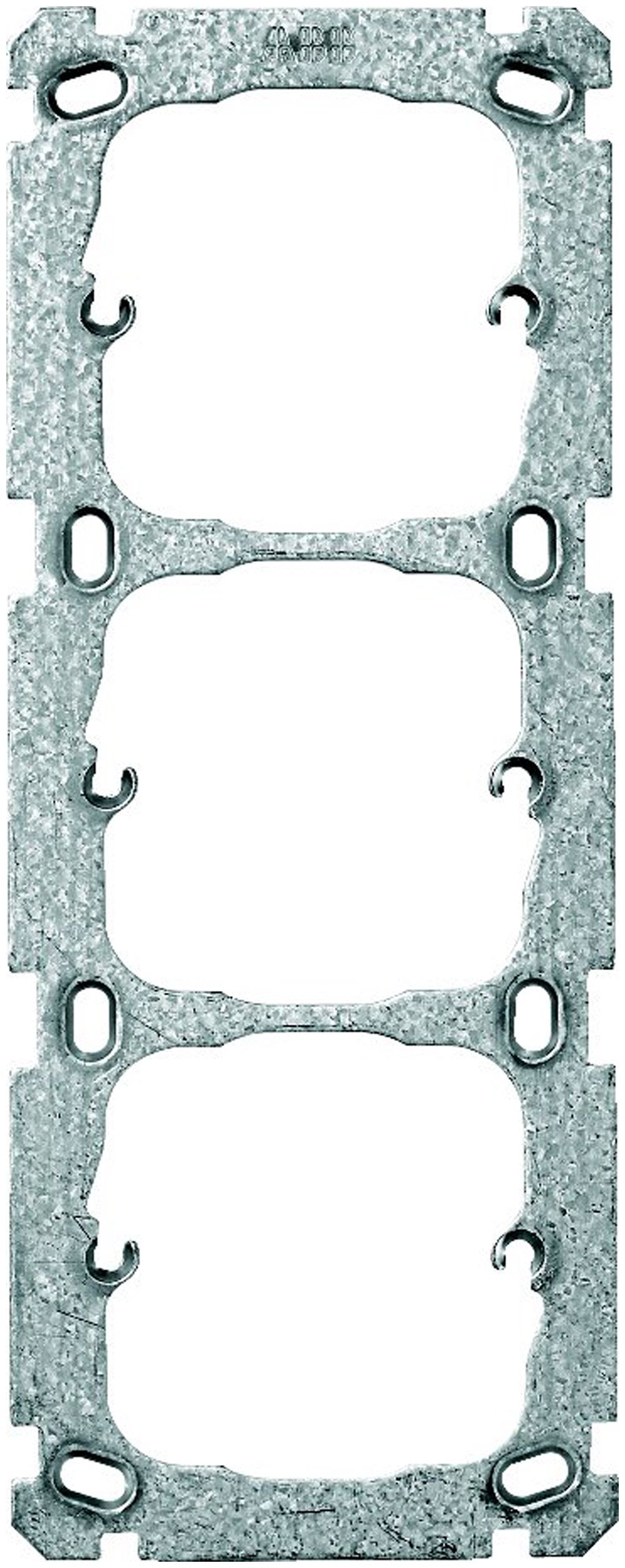 UP-Befestigungsplatte ABB 3×1 3×52