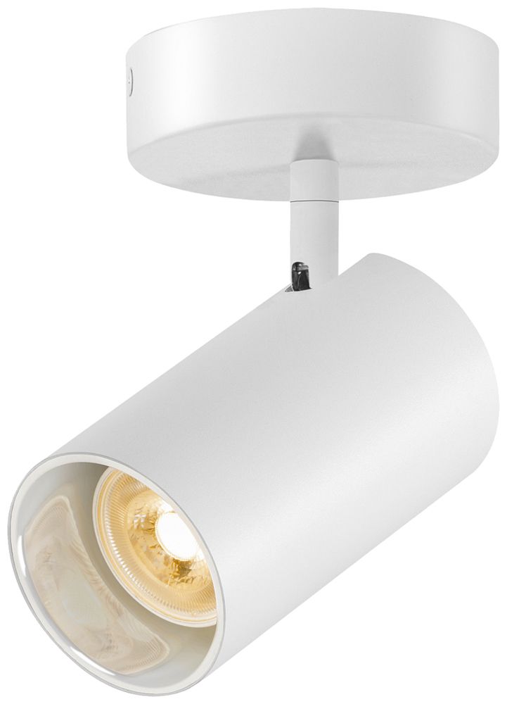 Spot SLV ASTO TUBE GU10 1×10W Ø70×125mm blanc