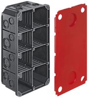 UP-Einlasskasten HSB Vario für Beton Leichtbau 4×2 250×130×70mm