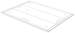 Couvercle à visser pour Multibox Compact 200×270×3mm blanc