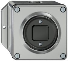 Poussoir AP ELEMENT 1P 1NC 1NO 16A 250V aluminium