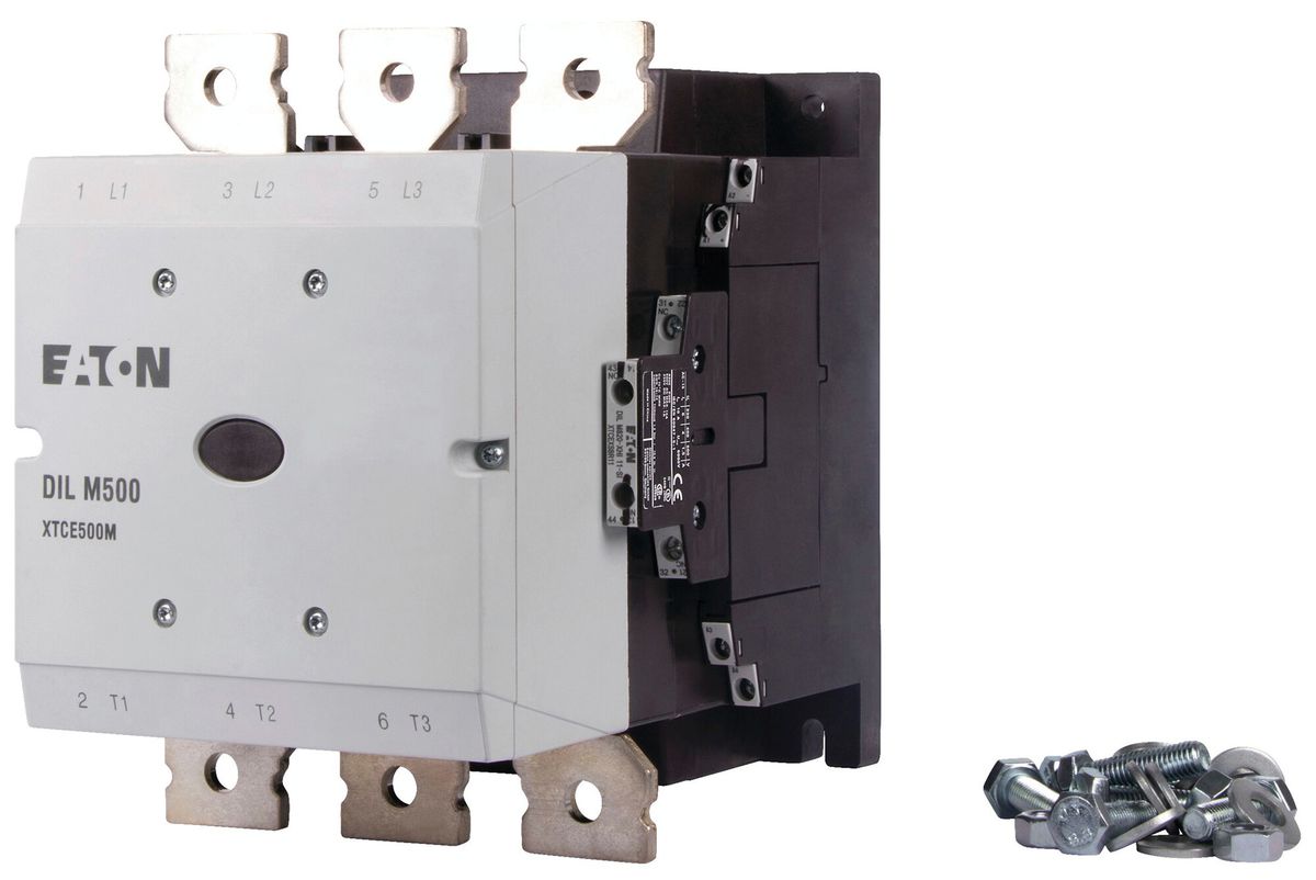 Leistungsschütz Eaton DILM500/22 AC/DC 3NO 800A 500A 110…250V 2NO 2NC