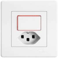 UP-Kombination EDIZIO.liv SNAPFIX® S3L+T23 Seitenbeleuchtung rt ws