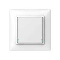 Poussoir ENC SIDUS 1/2 avec LED blanc brillant