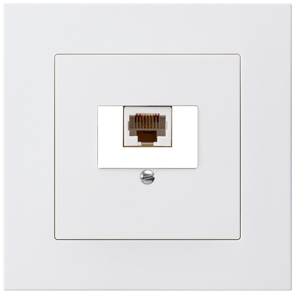 UP-Anschlussdose kallysto.pro 1×RJ45u weiss