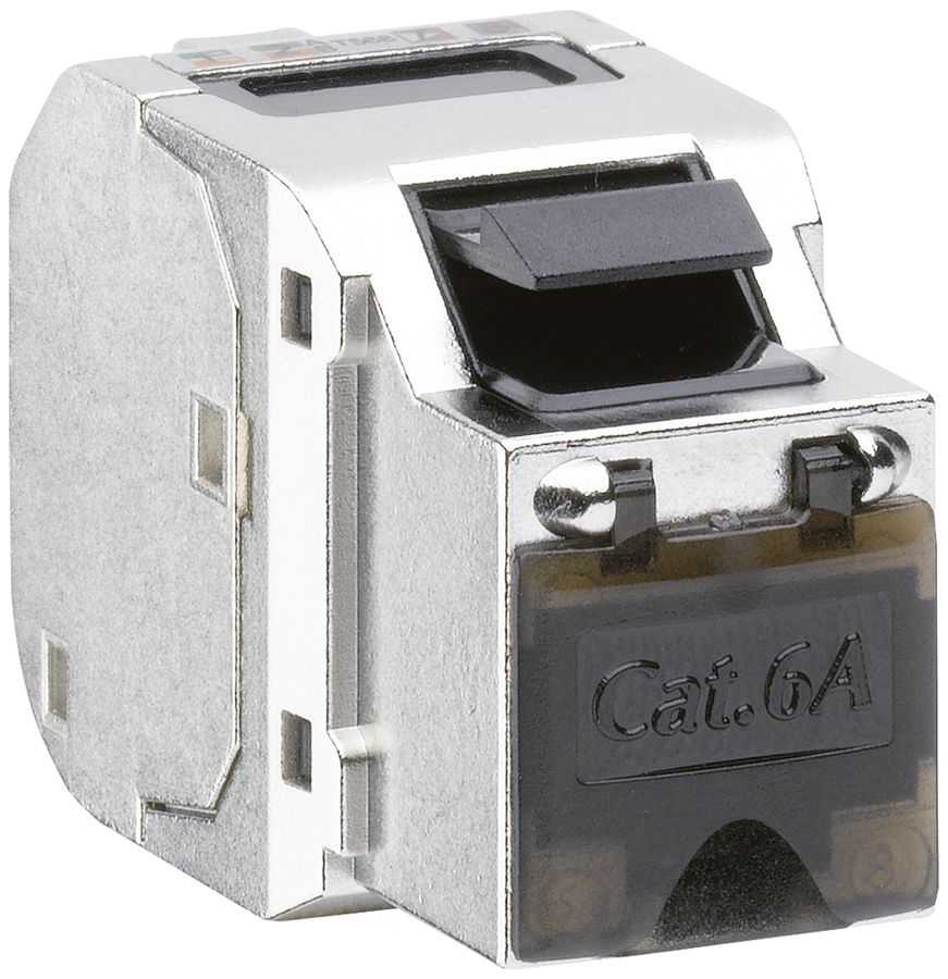 RJ45-Modul Hager HMS Kat.6A S, Keystone