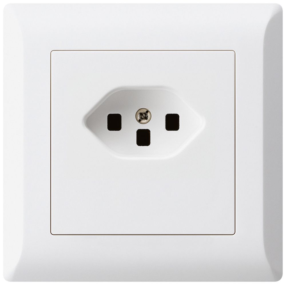 Prise ENC kallysto.line T23 blanc bornes à vis