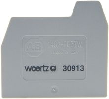 Abschlusswand-Y Woertz grau für F W30903../F W30904..