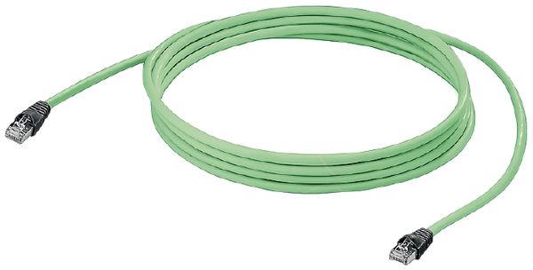 Patchkabel Weidmüller PROFINET, Kat.5e SF/UTP, RJ45/RJ45, grün, 7m
