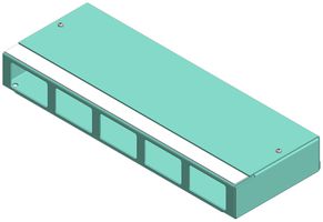 Anschlusskasten 5FLF horizontal DAK