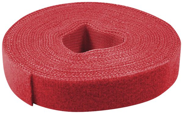 Nastro a strappo VALUE bifacciale 10mm×25m rosso