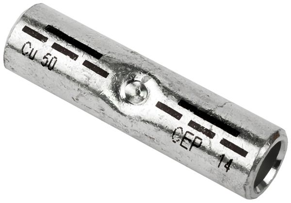 Connettore a pressaggio Cellpack DV-CU-V 50 lungo 50mm² rame stagnato