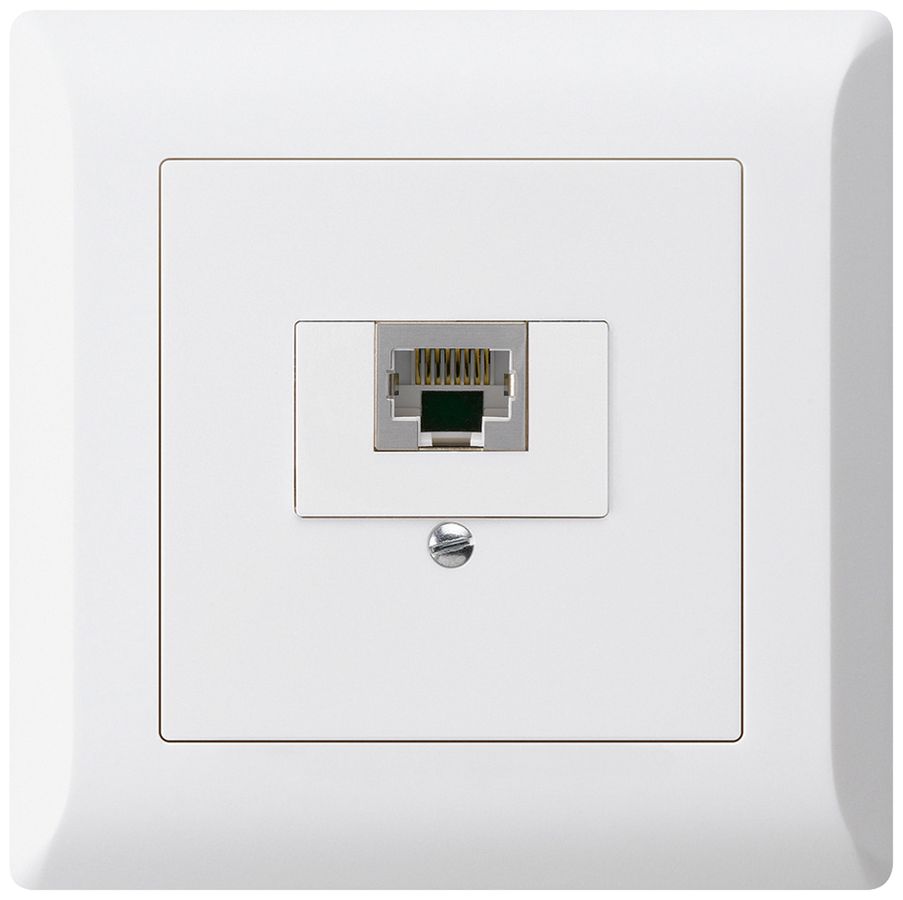 UP-Anschlussdose kallysto.line 1×RJ45s weiss