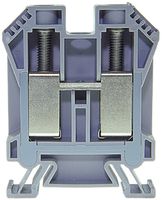 Morsetto di passaggio componibile WZ 25…50mm² 125A 1000V vite 2×1 DIN 35mm gr