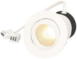 Spot LED INS MH maxLUCE DISC 7W 590lm 4000K IP44 REG Ø80mm bianco 36°