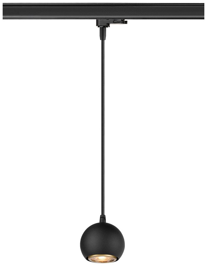 Pendelleuchte SLV LIGHT EYE 90 AD3PH GU10 1×6W DIM Ø89mm schwarz