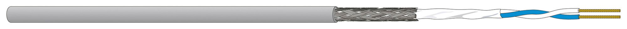 Câble informatique Dätwyler CU SPE 1P S/FTP AWG22/7 FRNC/LSZH Eca gris