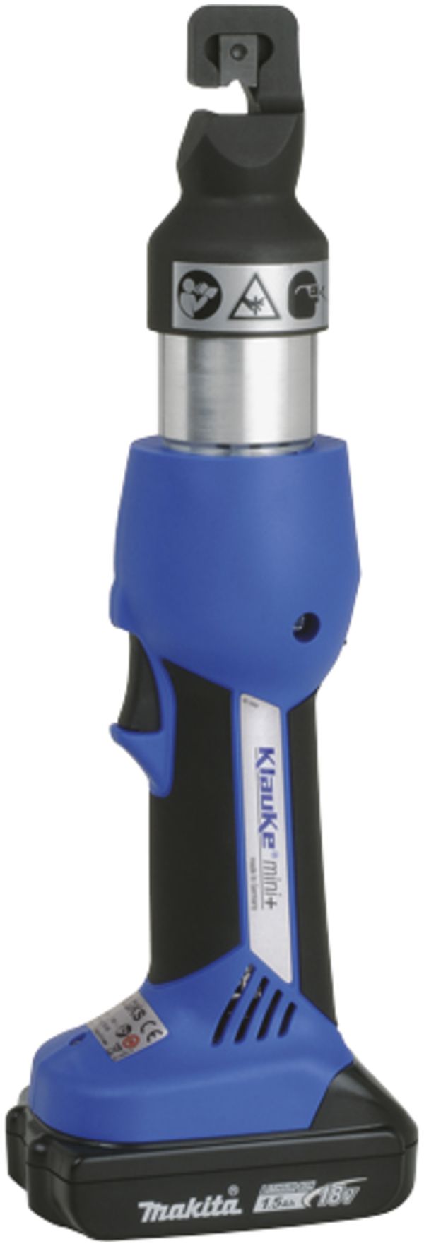 Coupeuse de caniveaux à grille électro-hydraulique à accu Klauke EBS6LGKS