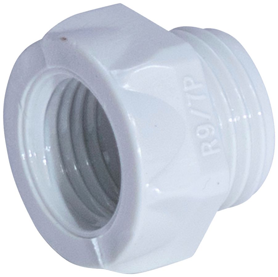 Flanschreduktion PG21 aussen/16 innen grau