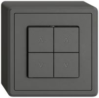 AP-Storenschalter EDIZIO.liv SNAPFIX® 10A 250V 4 Tasten 2 Kanäle dgu