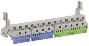 Klemmensteckträger N/PE ABB ZK 221 für Kleinverteiler ComfortLine