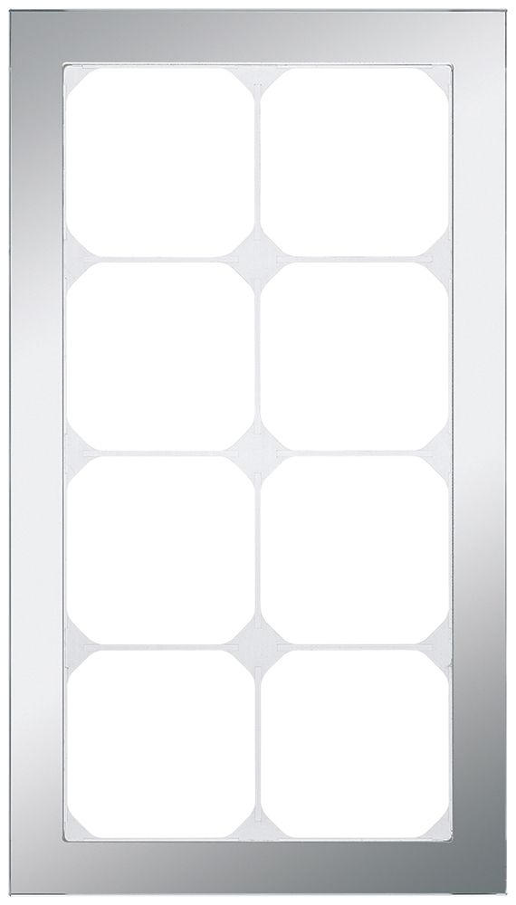 Abdeckrahmen KAL.art 4×2 274×154mm Spiegelglas